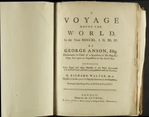 A Voyage Round the World in the years MDCCXL, I, II, III, IV