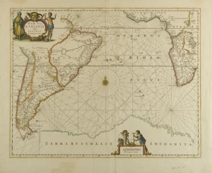 Mar di Æthiopia vulga Oceanus Æthiopicus (South Atlantic)