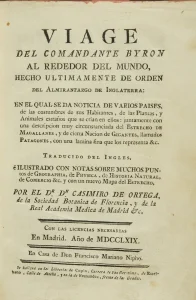 Viage del Comandante Byron al rededor del Mundo