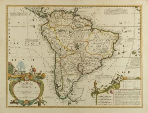 L'Amerique Meridionale ou la Partie Meridionale de Indes Occidentales