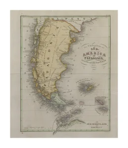 Die Südspitze von Süd America mit Patagonia