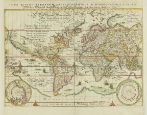 Nova Totius Terrarum Orbis Geographica ac Hydrographica Tabula