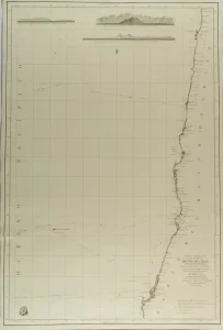 Carta Esferica de las Costas del Reyno de Chile