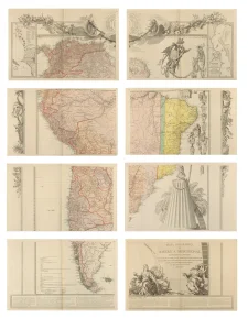 Mapa Geográfico de América Meridional dispuesto y gravado por D. Juan de la Cruz Cano y Olmedilla