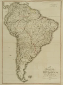 Columbia Prima or South America - 2 maps