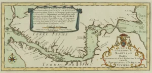 Carte du Détroit de Magellan