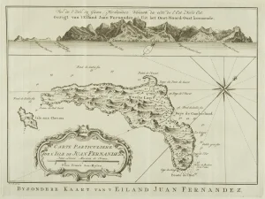 Carte Particuliere de l'Isle de Juan Fernandez