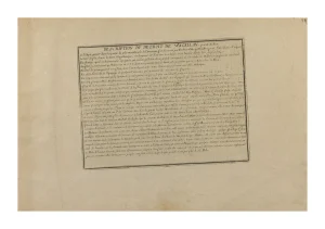 Description du Detroit de Magellan par N de Fer