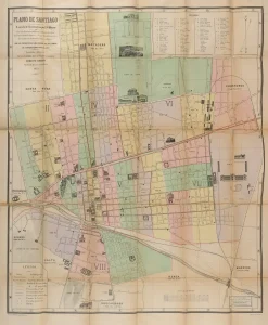 Plano de Santiago