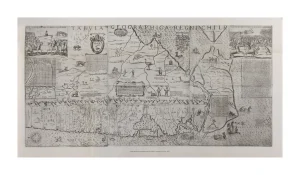 Tabula Geographica Regni Chile (facsimile)