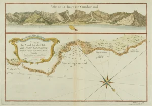 Coste du Nord Est de l’Isle de Juan Fernandez