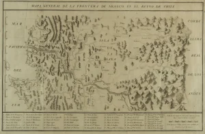 Mapa General de la Frontera de Arauco en el Reyno de Chile