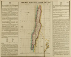 Geographical, Statistical, and Historical Map of Chili