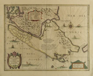 Freti Magellanici ac novi Freti vulgo Le Maire exactissima delineatio