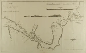 Carte du Detroit de Magellan
